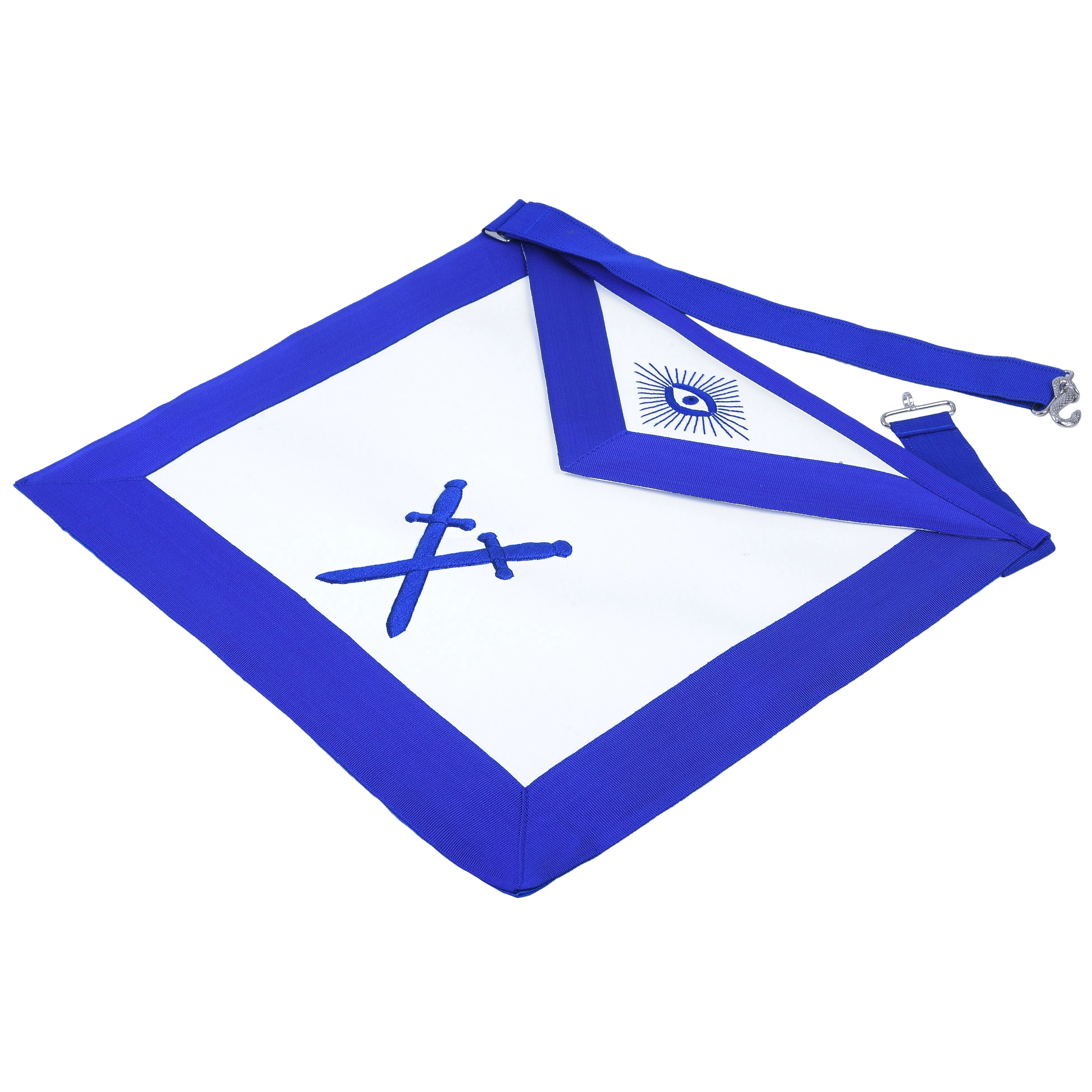 Sentinel Blue Lodge Officer Apron - Royal Blue