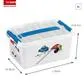 Sewing Box With Tray 6L - White/Blue