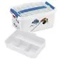 Sewing Box With Tray 6L - White/Blue