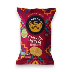 SIETE - KETTLE BBQ COOKED POTATO CHIPS