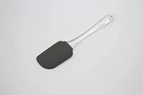 Silicone Spatula Transparent Handle Baking Tool, Mixing Scraper for Cooking, Non-Stick Heat Resistant Kitchen Utensils for Baking and Mixing