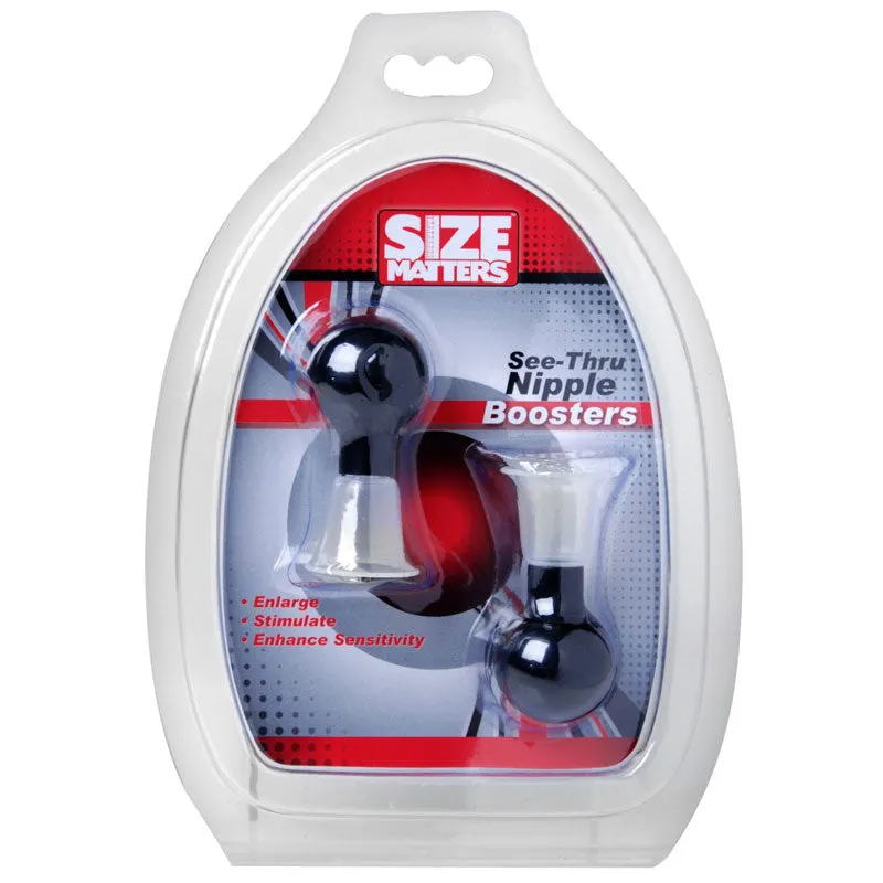 Size Matters See Thru Nipple Booster Pumps