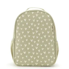 So Young Toddler Backpack - Sage Hearts