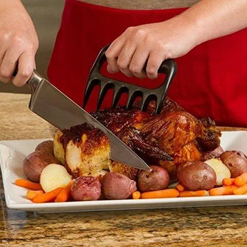 Solid Pulled Pork Claws and Meat Shredder and Meat Claws - BBQ Grill Tools and Smoking Accessories for Carving, Handling, Lifting