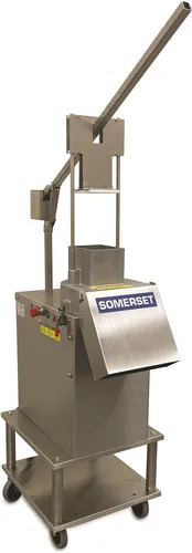 SOMERSET SCS-150 cheese shredder shreds over 25 pounds per minute with 3/16â€ blade