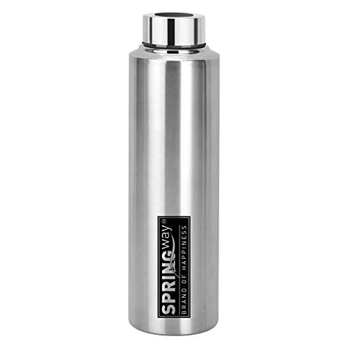 SPRINGWAY Eco-Neer Stainless Steel Water Bottle, 1000ml -Set of 4