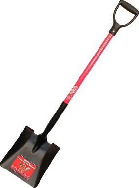 Square Point Shovel Fiberglass D Handle