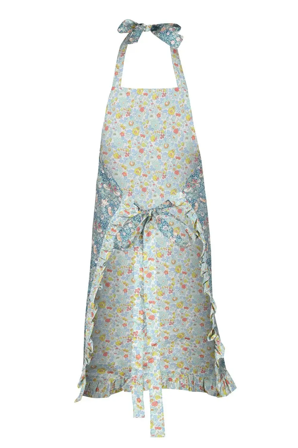 STRAWBERRY THIEF & BETSY SAGE Liberty Reversible Ruffle Apron