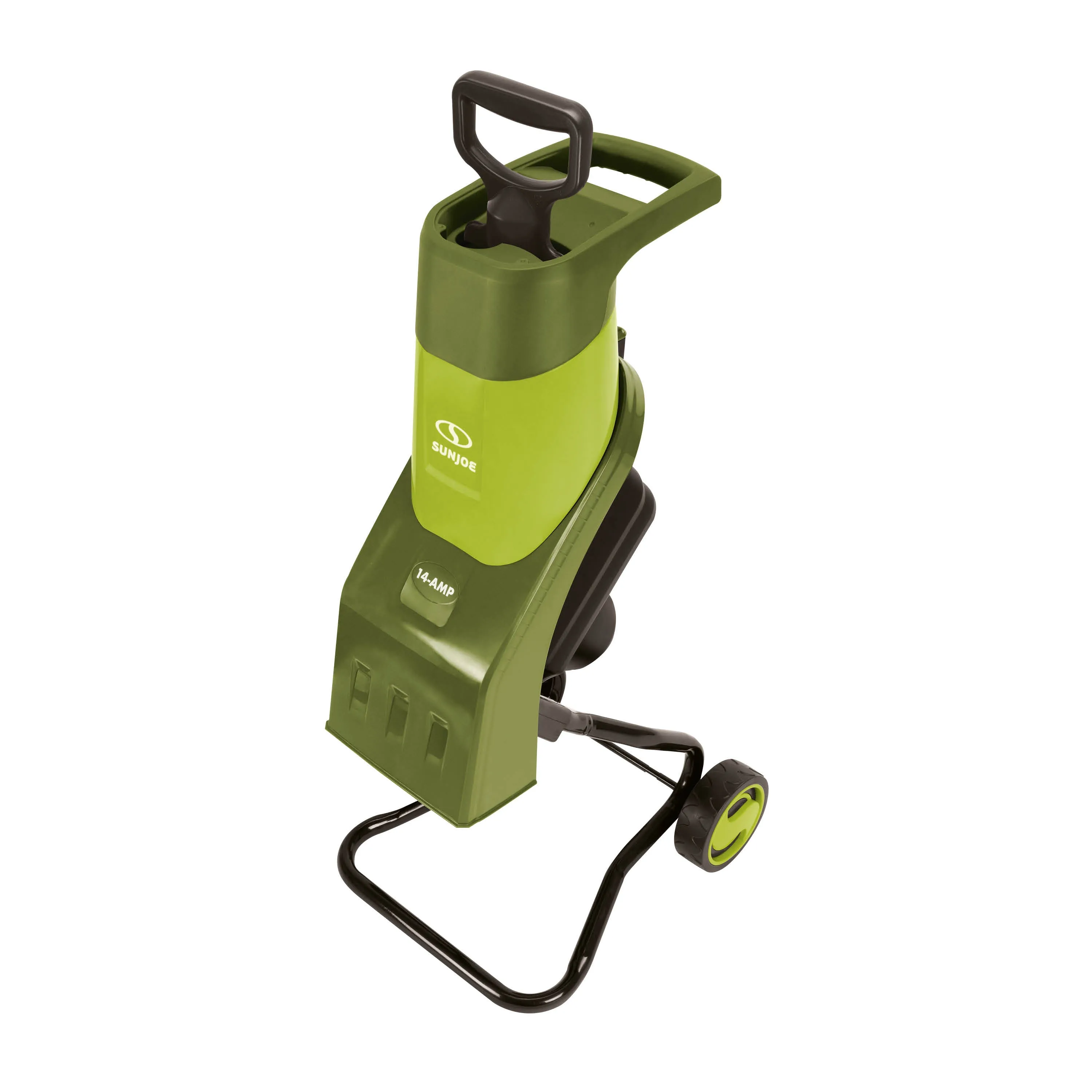 Sun Joe CJ601E Electric Wood Chipper | 16:1 Reduction | 14-Amp | 1.5-inch Max Cutting Diameter