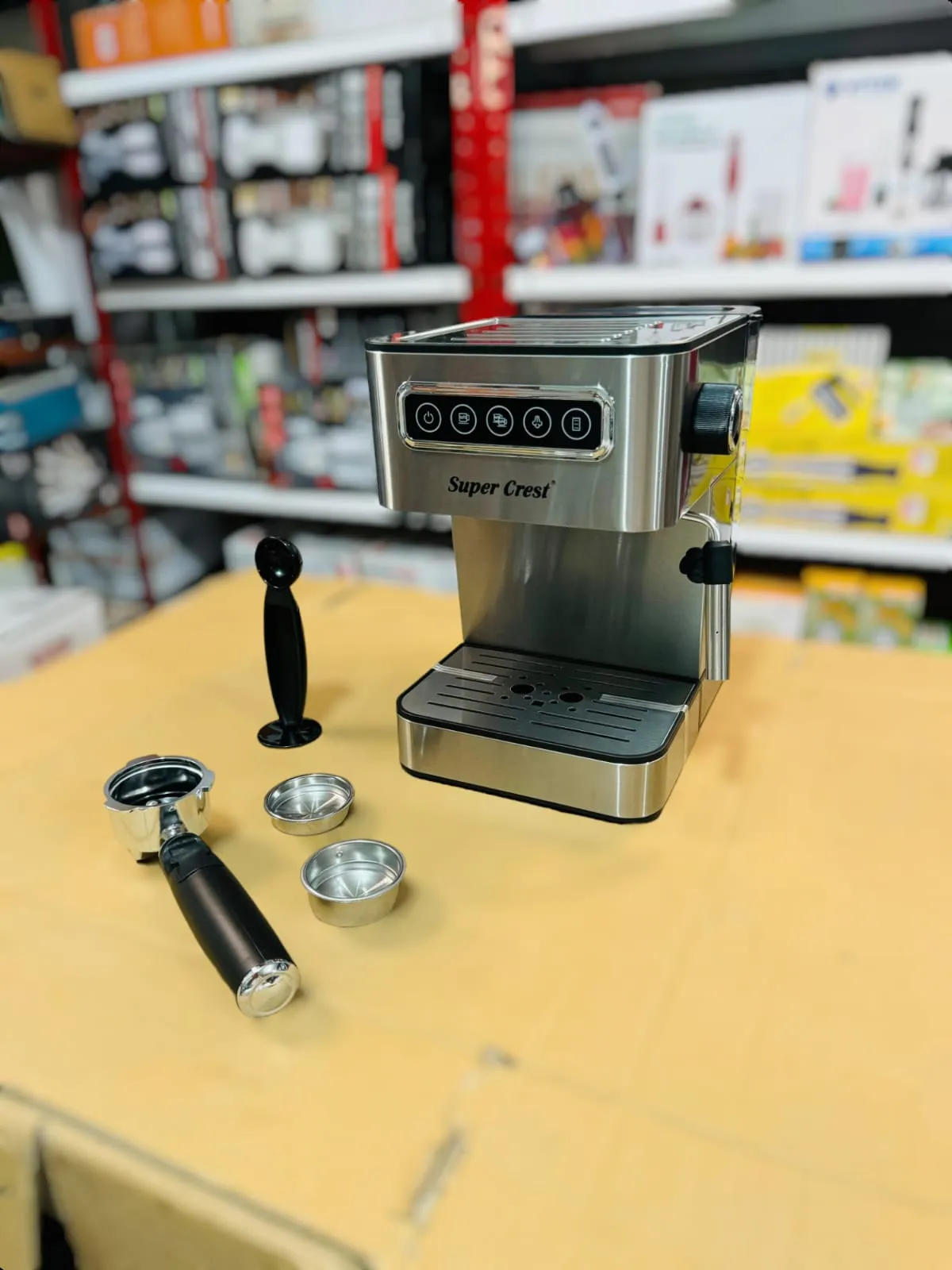 Super Crest Espresso Coffee Maker