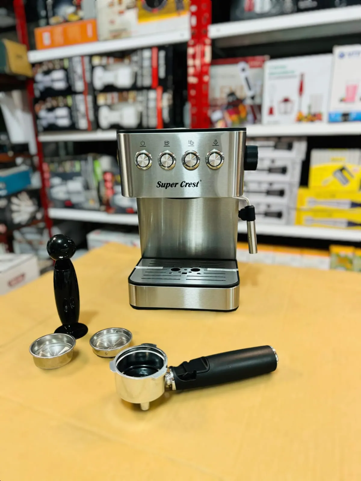 Super Crest Espresso Coffee Maker