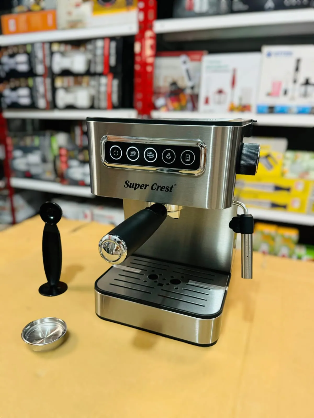 Super Crest Espresso Coffee Maker