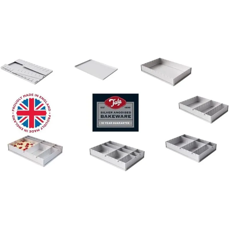 Tala Performance Silver Anodised Multi-size Traybake Tin