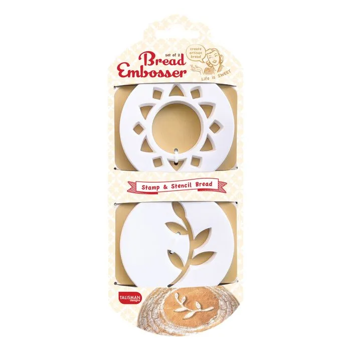 Talisman Bread Embosser, Set of 2