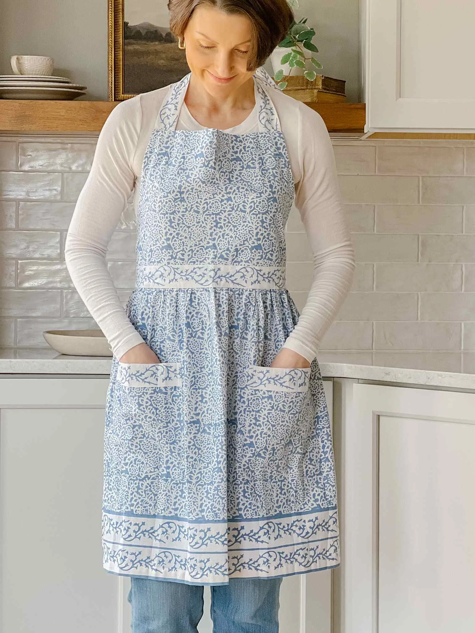 Tapestry Blue Apron