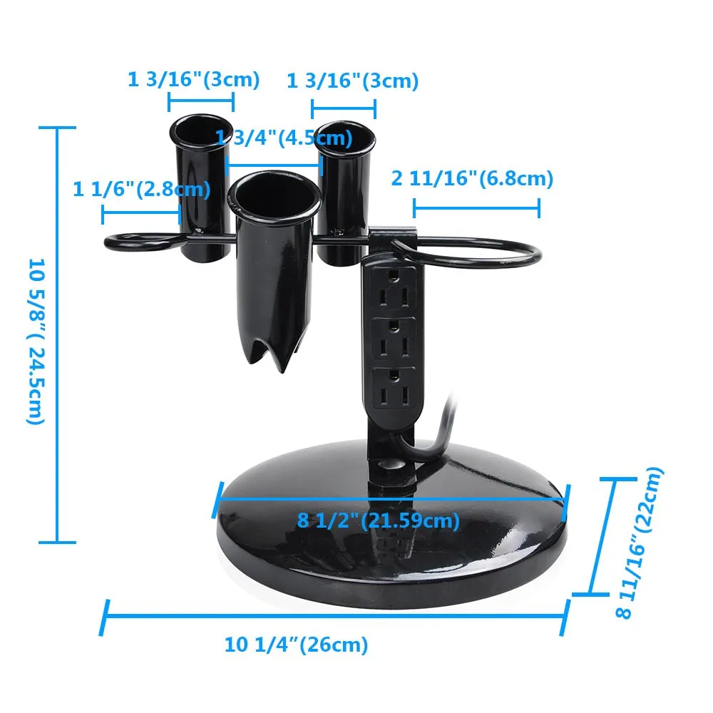 TheLAShop Hair Tool Organizer with Outlets Stand