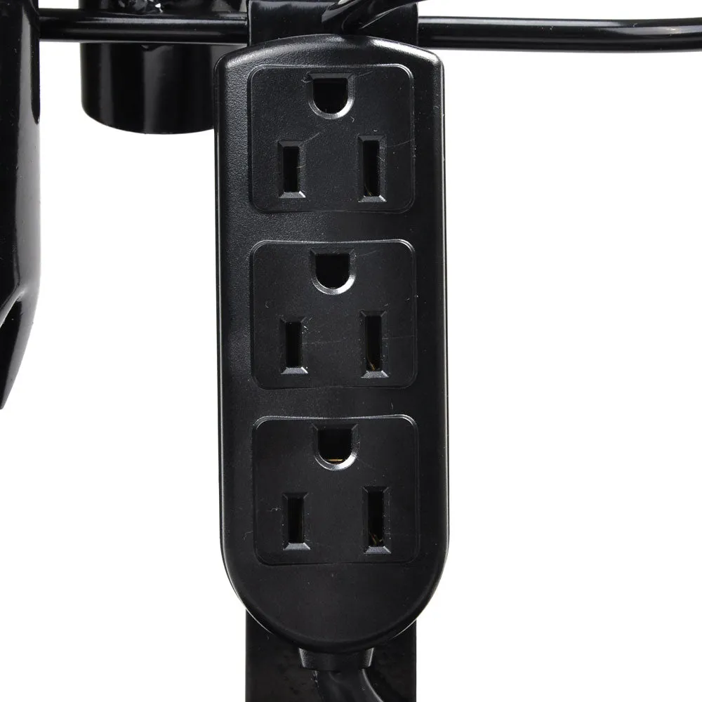 TheLAShop Hair Tool Organizer with Outlets Stand