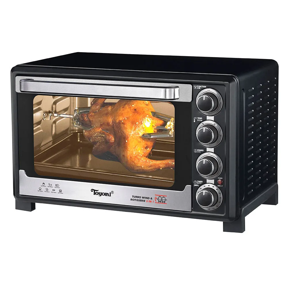 TOYOMI 35L Electric Oven with Rotisserie TO 3533RC