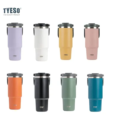 TYESO ROAM Stainless Steel Tumbler with 2-in-1 Lid and Straw 40oz