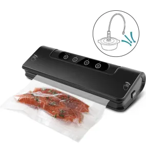 Vacuum Sealer Machine for Food Preservation, 15 Vacuum Bags