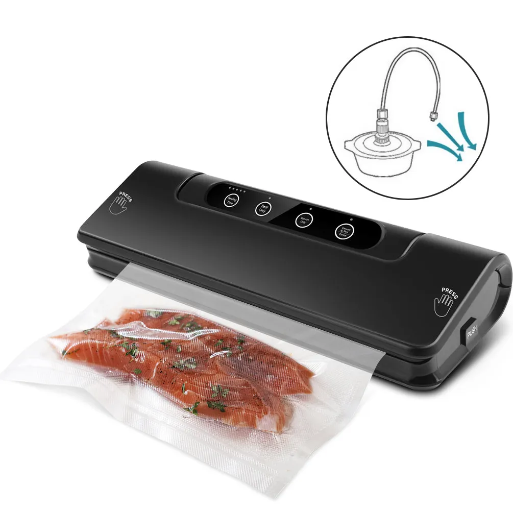 Vacuum Sealer Machine for Food Preservation, 15 Vacuum Bags