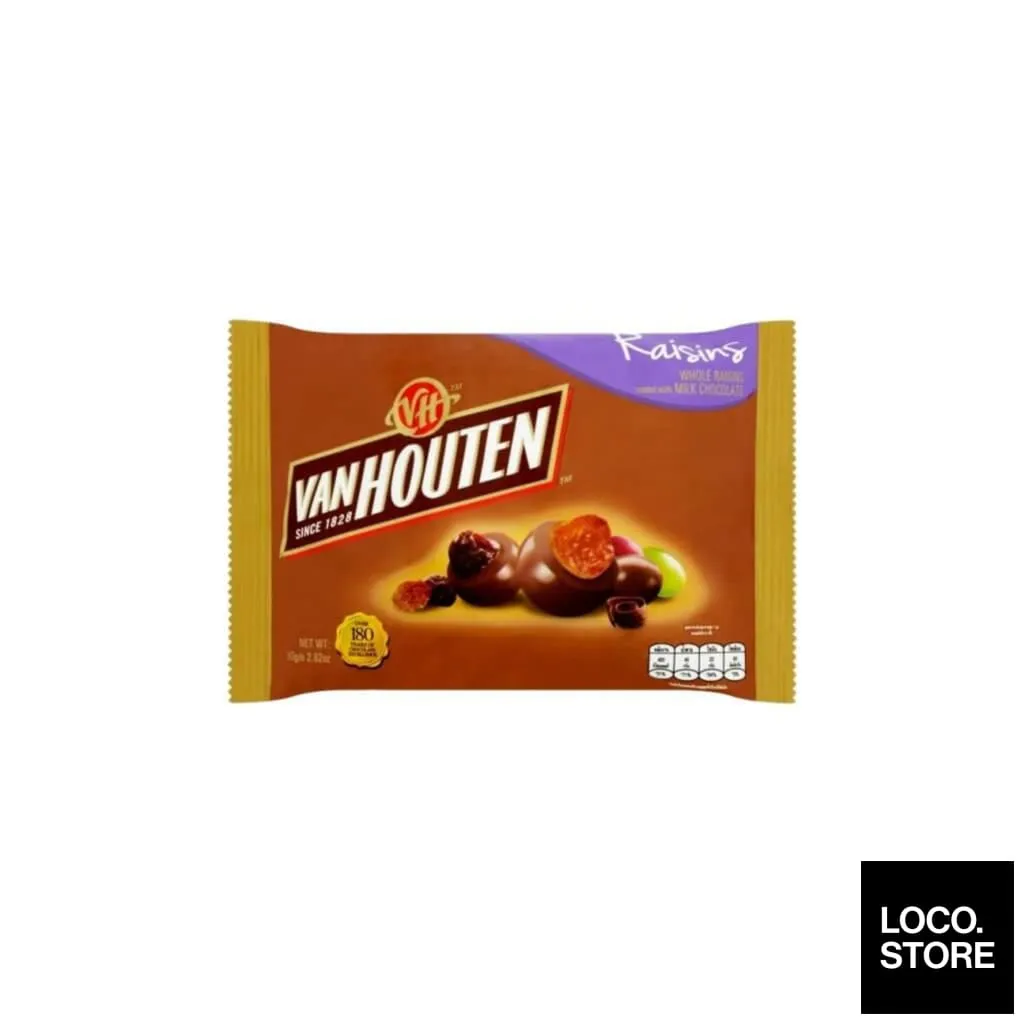 Van Houten Raisins Dragees 80g