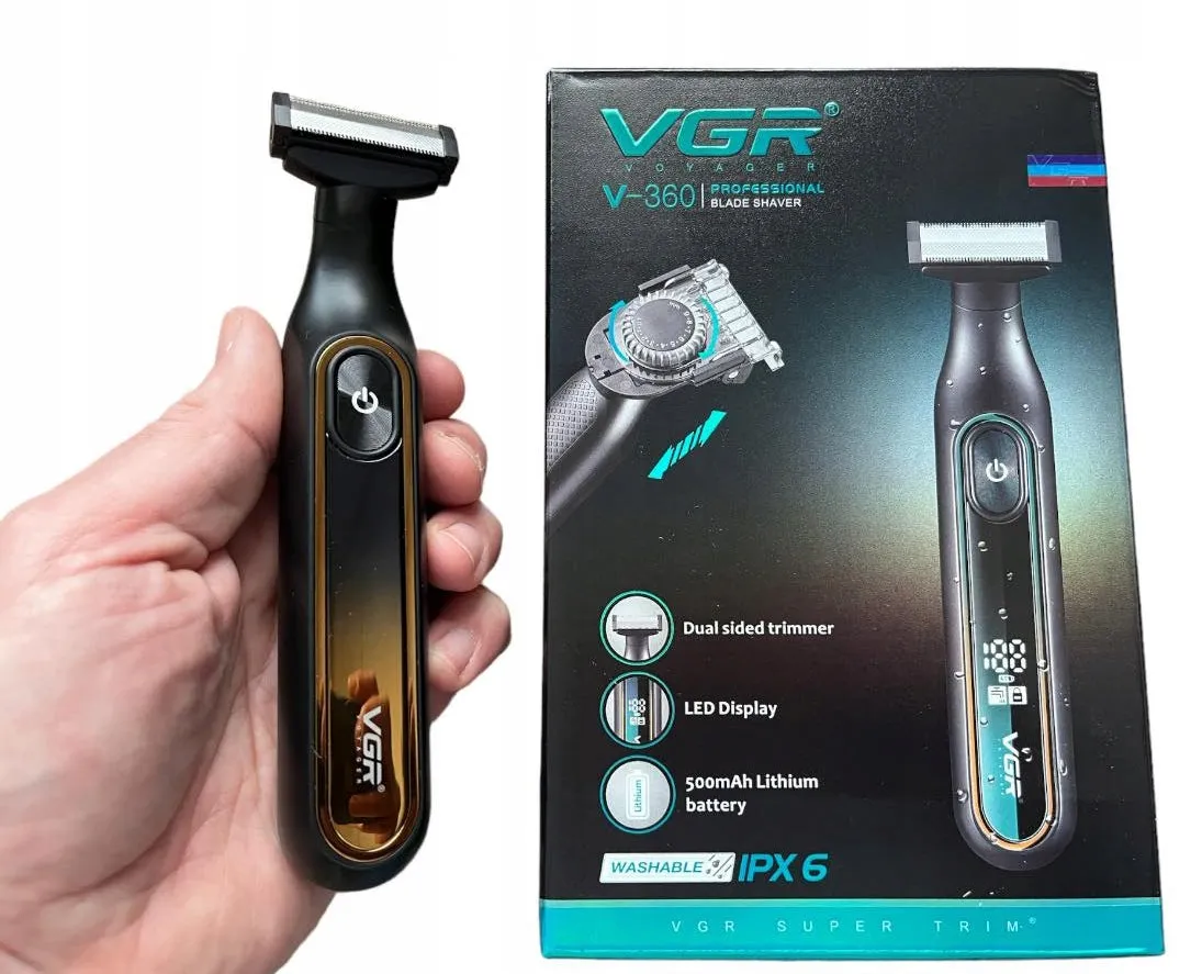 Vgr Full Body Washable Blade Shaver