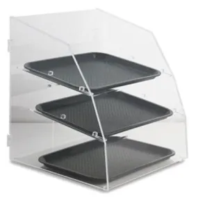 Vollrath 3 Tier Acrylic Bakery Display Case, 19" x 19.75" x 22"