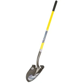 Vulcan 33251 PRL-F Shovel, 14 ga Gauge, Carbon Steel Blade, Fiberglass Handle, Cushion Grip Handle, 48 in L Handle :EA: QUANTITY: 1