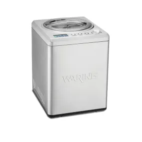 Waring 2.5 Qt Ice Cream Maker, Stainless Steel - WCIC25