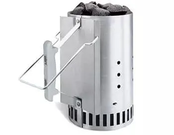 Weber Rapid Fire Chimney Starter for Kettle BBQs