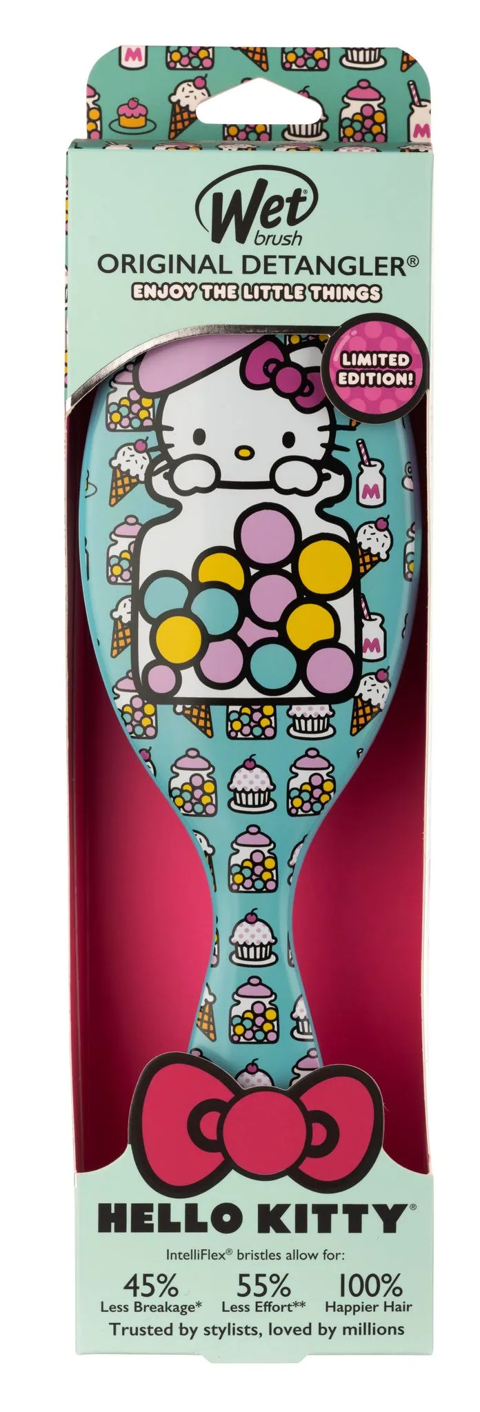 Wet Brush Original Detangler Hello Kitty Candy Jar - Limited Edition