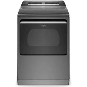 Whirlpool 7.4-cu ft Steam Cycle Smart Electric Dryer (Chrome Shadow) WED8127LC