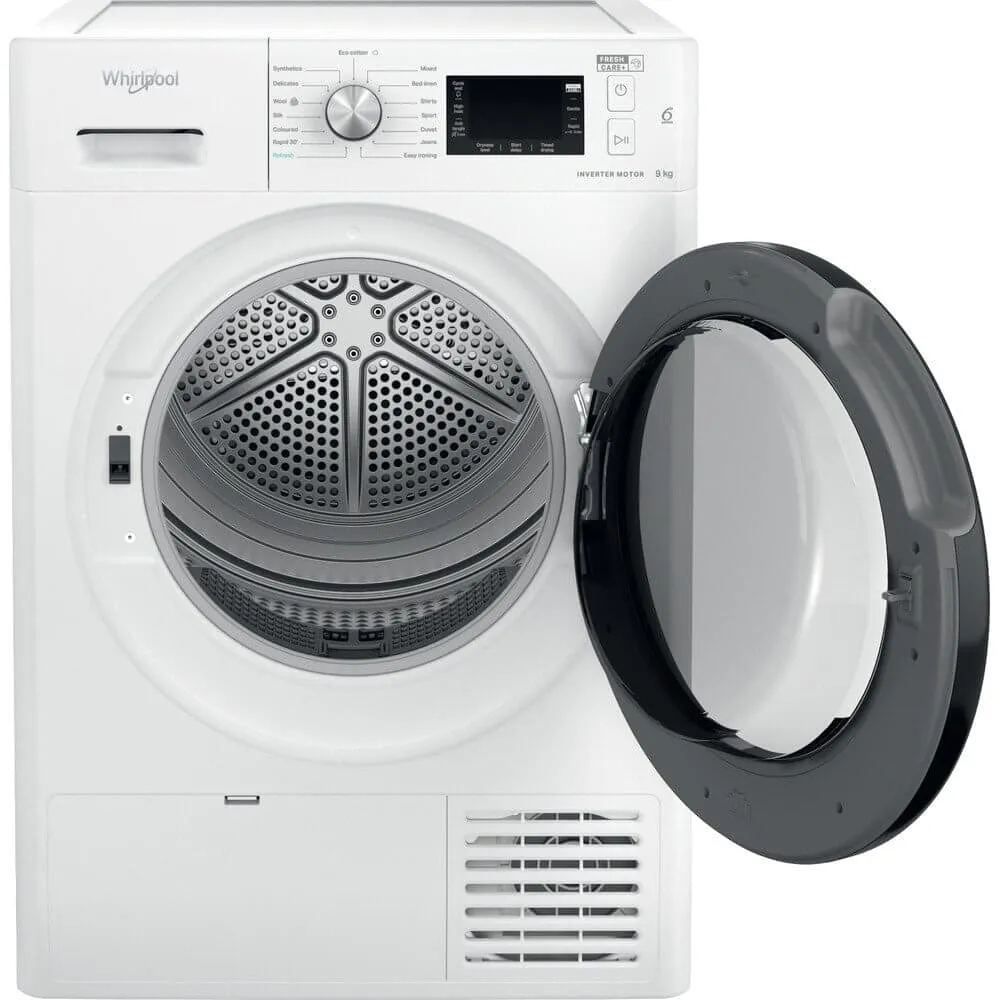 Whirlpool FFTM229X2BUK 9Kg Heat Pump Tumble Dryer - White