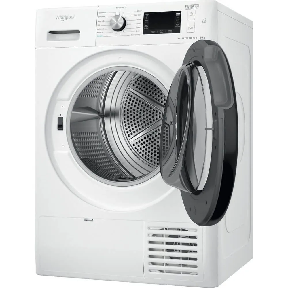 Whirlpool FFTM229X2BUK 9Kg Heat Pump Tumble Dryer - White