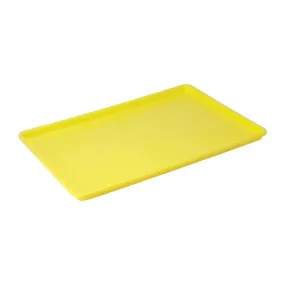 Winco FFT-1826YL Plastic Yellow Sheet Tray, Plastic, 18" x 26"