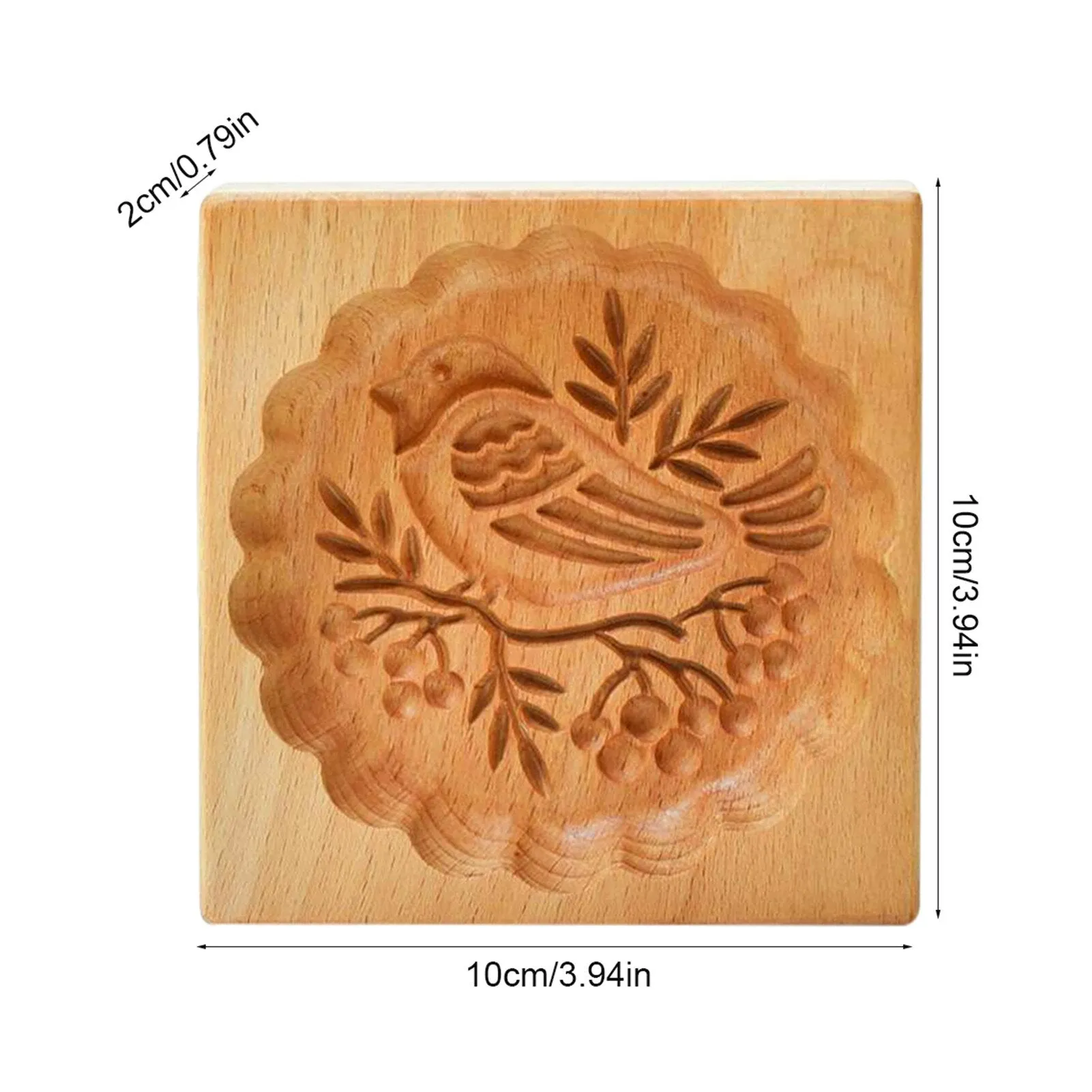 Wooden Cute Pastry Bake Master Baking Mold