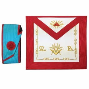 Worshipful Master Scottish Rite Regalia Set - Moire